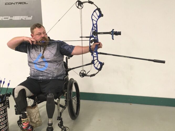 Marine sets his sights on world archery championship